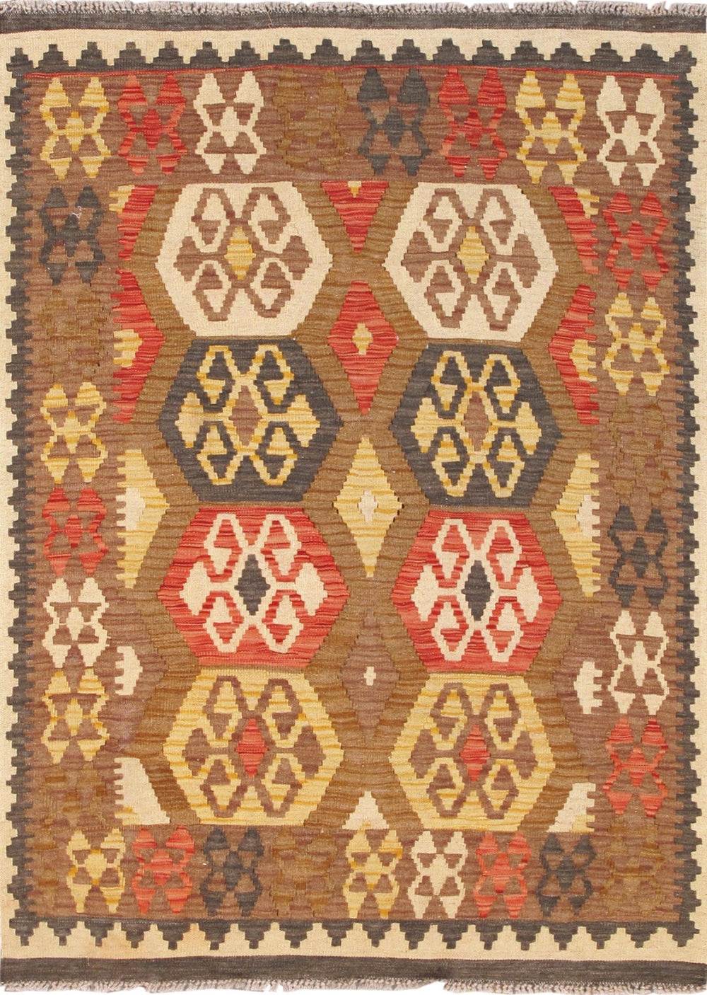 Pasargad Kilim Collection Hand-Woven Wool Area Rug 048584-PASARGAD
