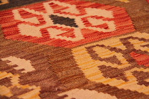 Pasargad Kilim Collection Hand-Woven Wool Area Rug 048584-PASARGAD
