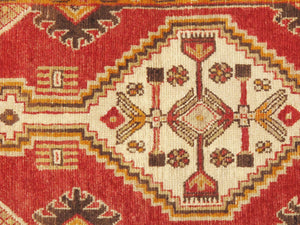 Pasargad Vintage Anatolian Collection Ivory Lamb's Wool Area Rug 048833-PASARGAD