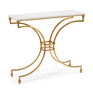 Kara Console Table - Gold