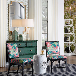 Bamboo Chandelier - Charcoal