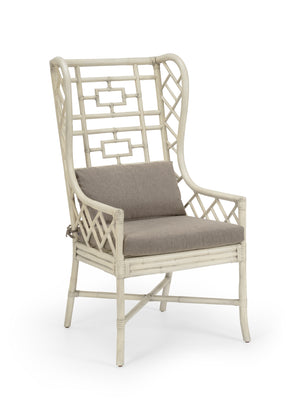 Gwyneth Wing Chair - White