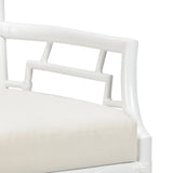 Wild Palm Armchair - White