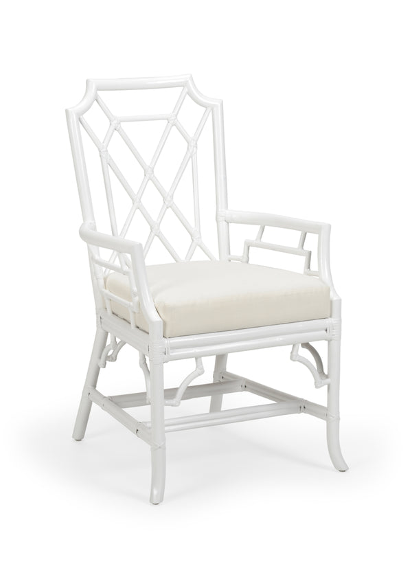 Wild Palm Armchair - White