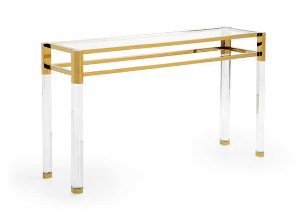 Cranston Brass Console