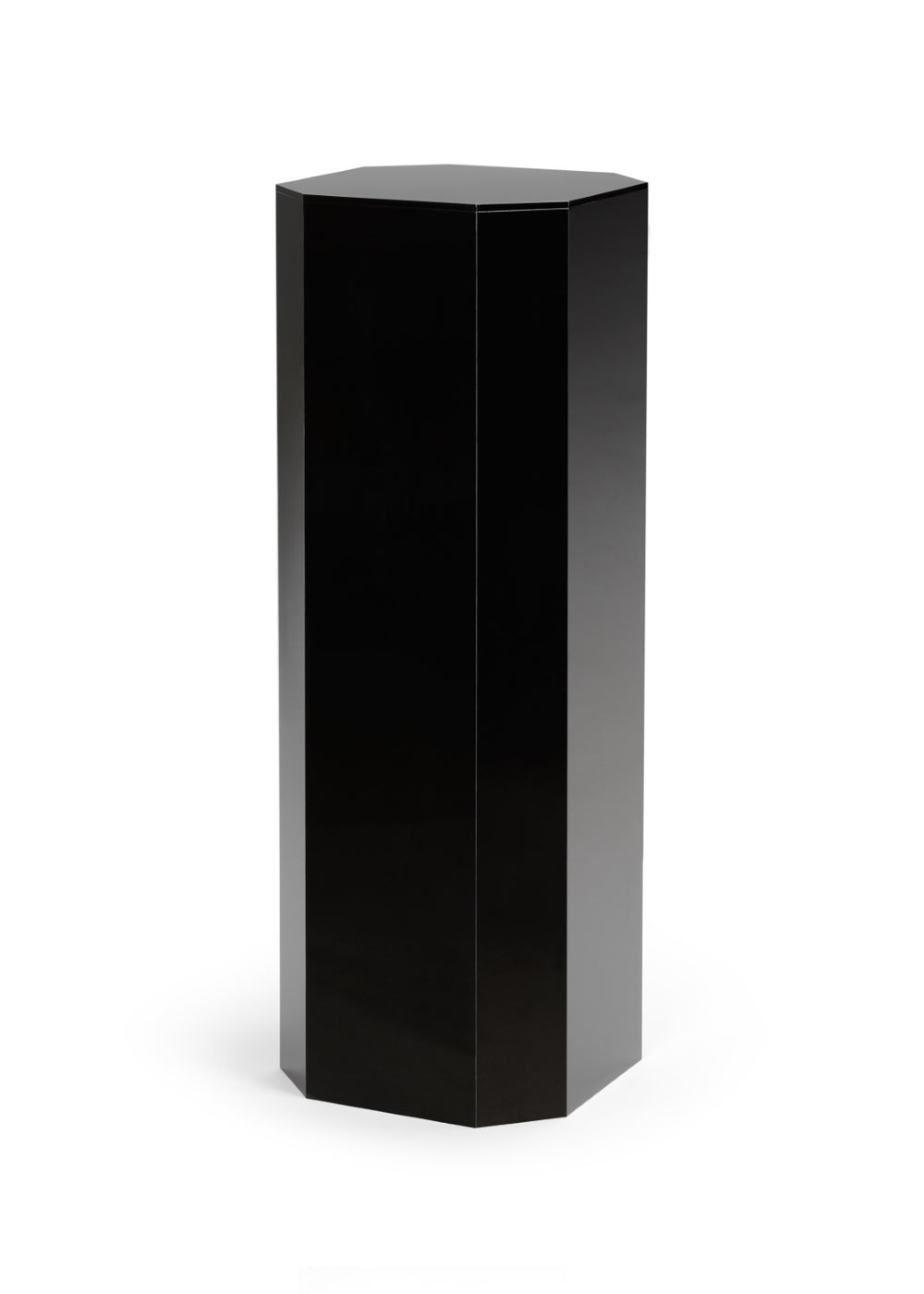 Black Acrylic Beveled Pedesta 490552