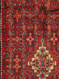 Pasargad Vintage Azerbaijan Red Lamb's Wool Area Rug ' ' 049325-PASARGAD