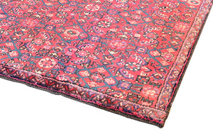 Pasargad Vintage Azerbaijan Red Lamb's Wool Area Rug ' ' 049332-PASARGAD