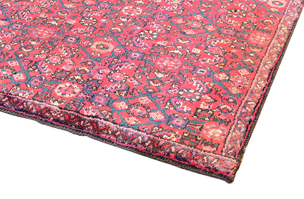 Pasargad Vintage Azerbaijan Red Lamb's Wool Area Rug ' ' 049332-PASARGAD