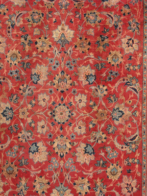 Pasargad Vintage Azerbaijan Red Lamb's Wool Area Rug ' ' 049352-PASARGAD