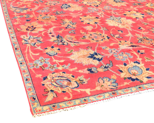 Pasargad Vintage Azerbaijan Red Lamb's Wool Area Rug ' ' 049352-PASARGAD