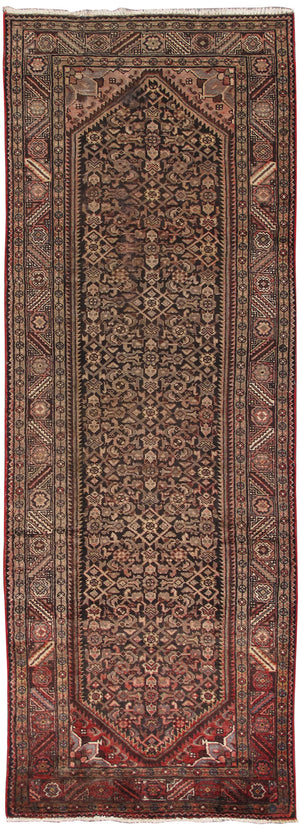Pasargad Vintage Azerbaijan Red Lamb's Wool Area Rug ' ' 049357-PASARGAD