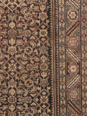 Pasargad Vintage Azerbaijan Red Lamb's Wool Area Rug ' ' 049357-PASARGAD