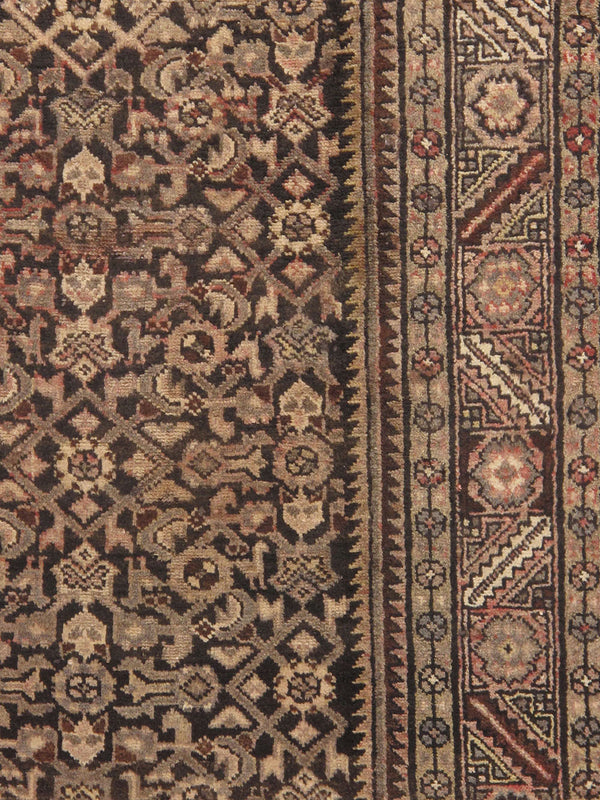 Pasargad Vintage Azerbaijan Red Lamb's Wool Area Rug ' ' 049357-PASARGAD