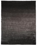 Indochine Plush Shag, Metallic Sheen, Gray/Silver Mink, 7ft-6in x 9ft-6in Area Rug