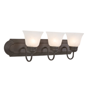 Yosemite Home Decor Bathroom Vanity Series Three-Light Incandescent 4993-3DB-YHD