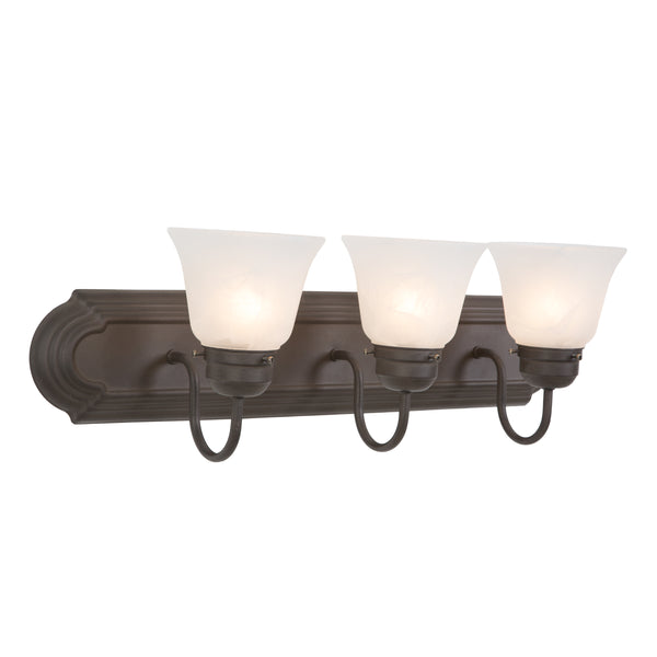 Yosemite Home Decor Bathroom Vanity Series Three-Light Incandescent 4993-3DB-YHD