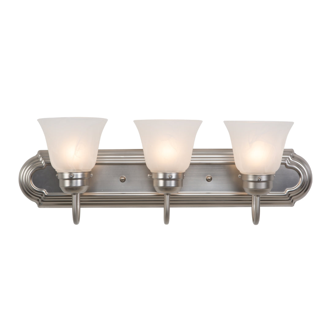 Bathroom Vanity Three-Light Incandescent Fixture - Thumbnail 3