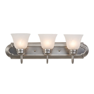 Yosemite Home Decor Bathroom Vanity Series Three-Light Incandescent 4993-3SN-YHD