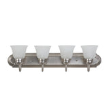 Yosemite Home Decor Bathroom Vanity Series Four-Light Incandescent 4994-4SN-YHD