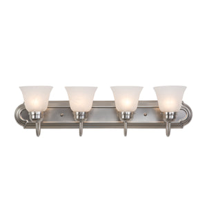 Yosemite Home Decor Bathroom Vanity Series Four-Light Incandescent 4994-4SN-YHD