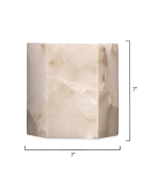 Jamie Young Co. Borealis Hexagon Wall Sconce 4BORE-SCAL