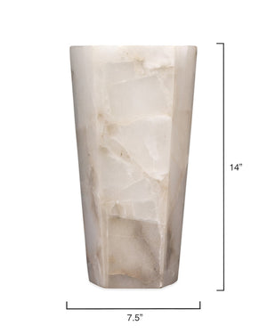 Jamie Young Co. Borealis Tall Hexagon Wall Sconce 4BORE-TLAL