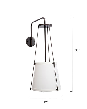 Jamie Young Co. California Wall Sconce 4CALI-OBOW