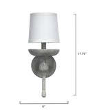Jamie Young Co. Concord Wall Sconce 4CONC-SCGR