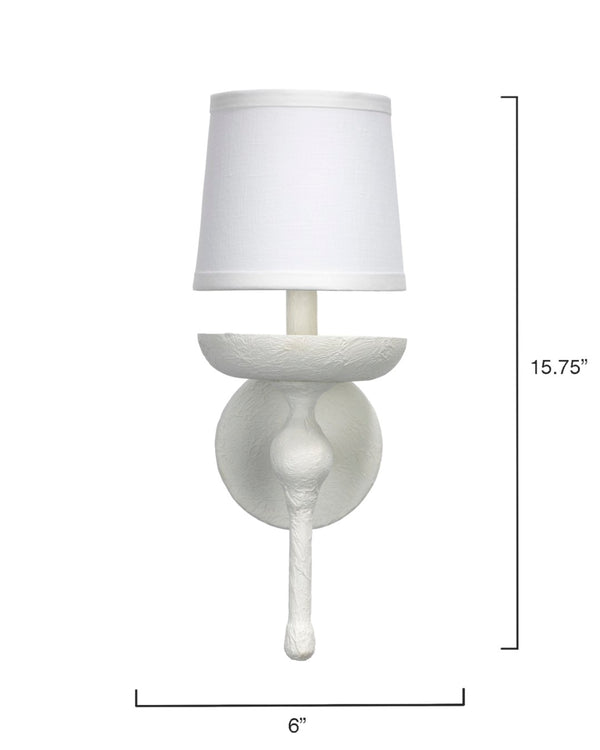 Jamie Young Co. Concord Wall Sconce 4CONC-SCWH