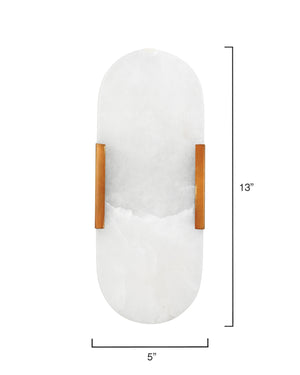 Jamie Young Co. Delphi Wall Sconce 4DELP-SCAB