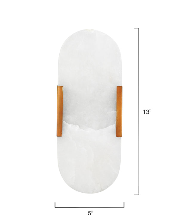 Jamie Young Co. Delphi Wall Sconce 4DELP-SCAB