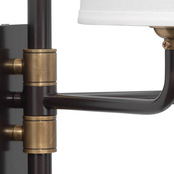 Jamie Young Co. Lawton Double Arm Wall Sconce 4LAWT-DBOB