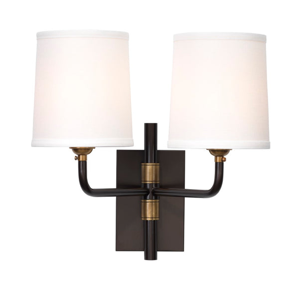 Jamie Young Co. Lawton Double Arm Wall Sconce 4LAWT-DBOB