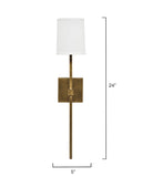 Jamie Young Co. Minerva Wall Sconce 4MINE-SCAB