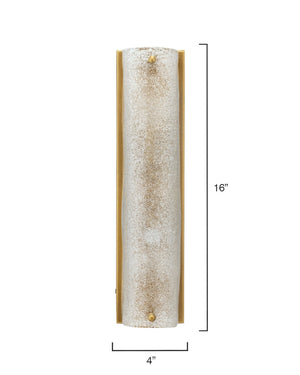 Jamie Young Co. Moet Double Rounded Sconce 4MOET-DBLAB