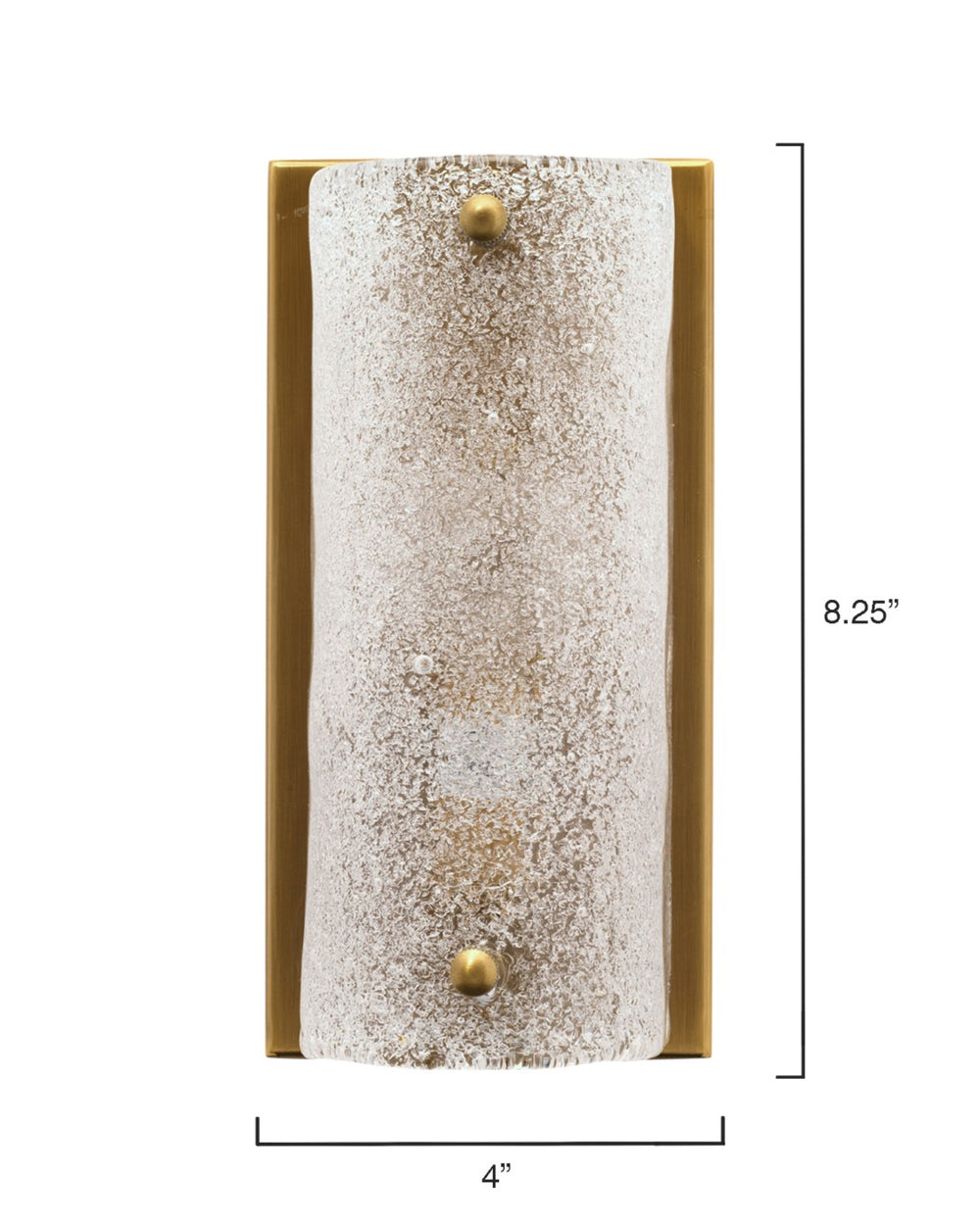 Jamie Young Co. Moet Rounded Sconce 4MOET-RNDAB