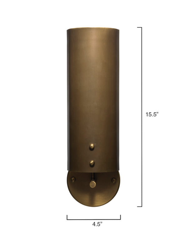 Jamie Young Co. Olympic Wall Sconce 4OLYM-SCAB