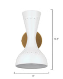 Jamie Young Co. Pisa Wall Sconce 4PISA-SCWH