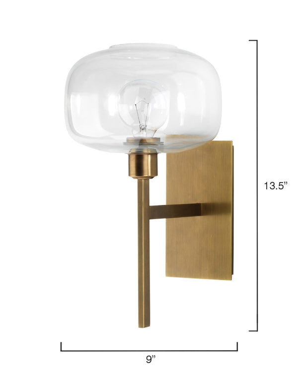 Jamie Young Co. Scando Mod Sconce 4SCAN-SCAB