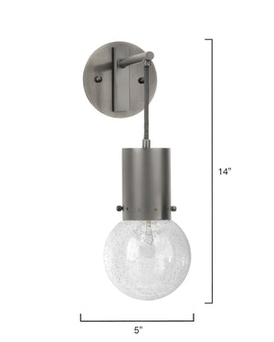Jamie Young Co. Strada Pendant Sconce 4STRA-SCGM