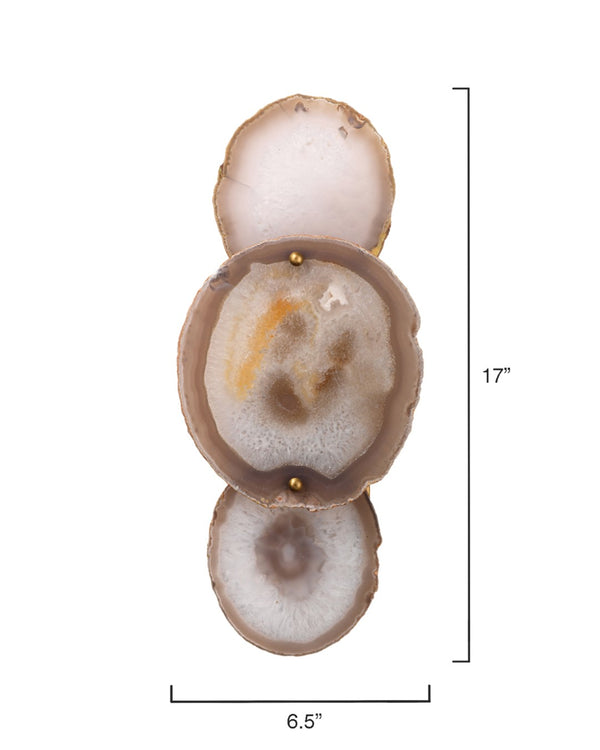 Jamie Young Co. Trinity Wall Sconce 4TRIN-SCLV