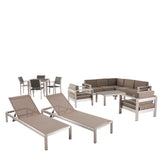 Cape Coral Outdoor Estate Collection - 4-Seat Dining Set