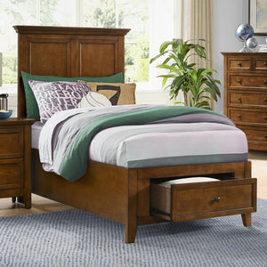 Intercon San Mateo Youth Transitional Twin Bed | Tuscan SM-BR-4325T-TUS-C SM-BR-4325T-TUS-C
