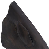 Sagebrook Home Contemporary Metal,24",horse Head Sculpture,black 17487-02 Black Aluminum