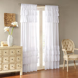 Madison Park Anna Cottage/Country 100% Cotton Oversized Ruffle Panel WIN40-140