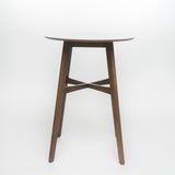 Tenley Natural Walnut Finish Wood Bar Table