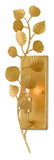 Golden Eucalyptus Wall Sconce