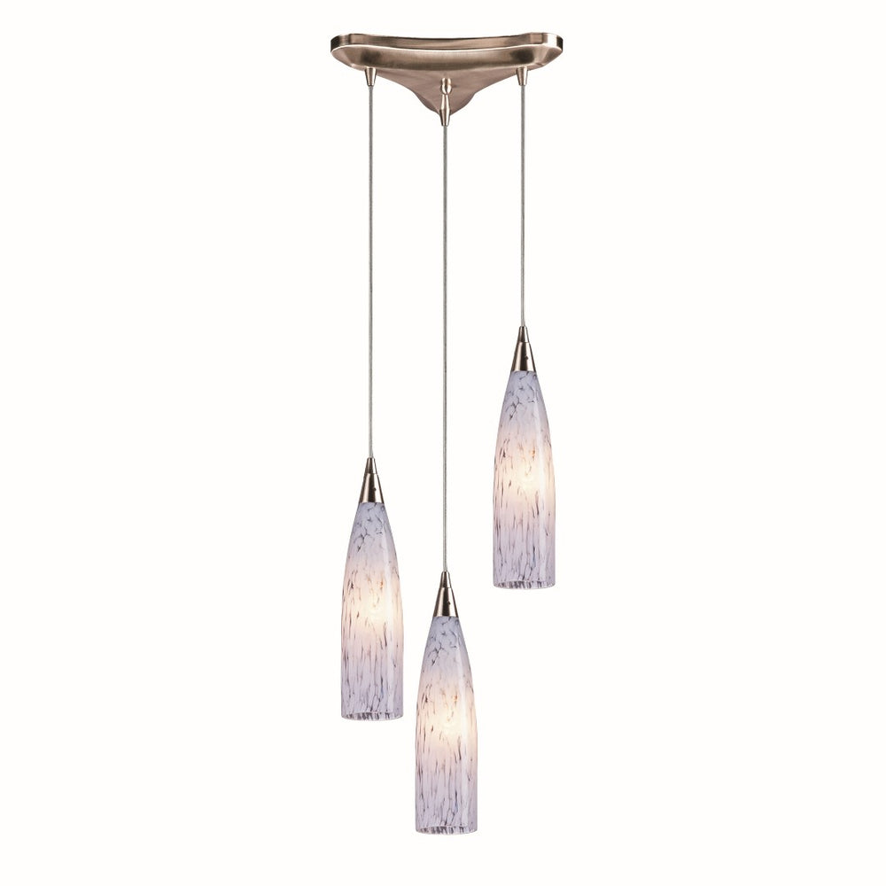 Lungo Configurable Multi Pendant - Satin Nickel