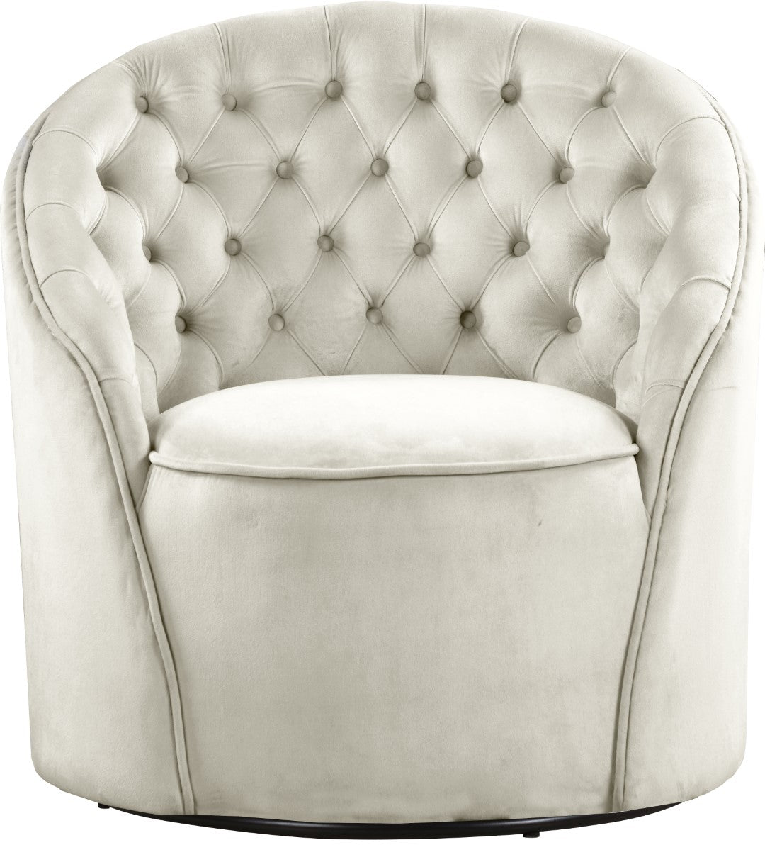 Alessio Velvet Accent Chair - Thumbnail 5